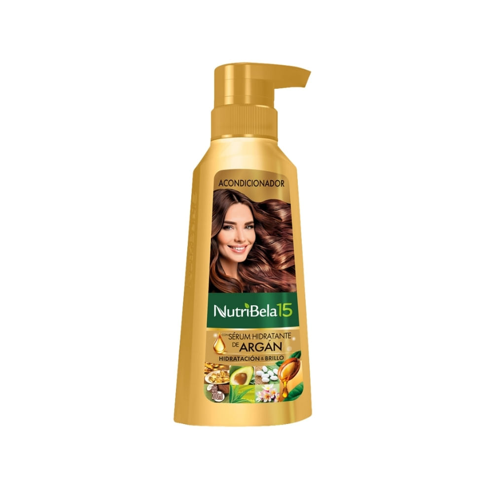 NUTRIBELA ACONDICIONADOR SERUM HIDRATANTE DE ARGAN FRASCO 200 ML