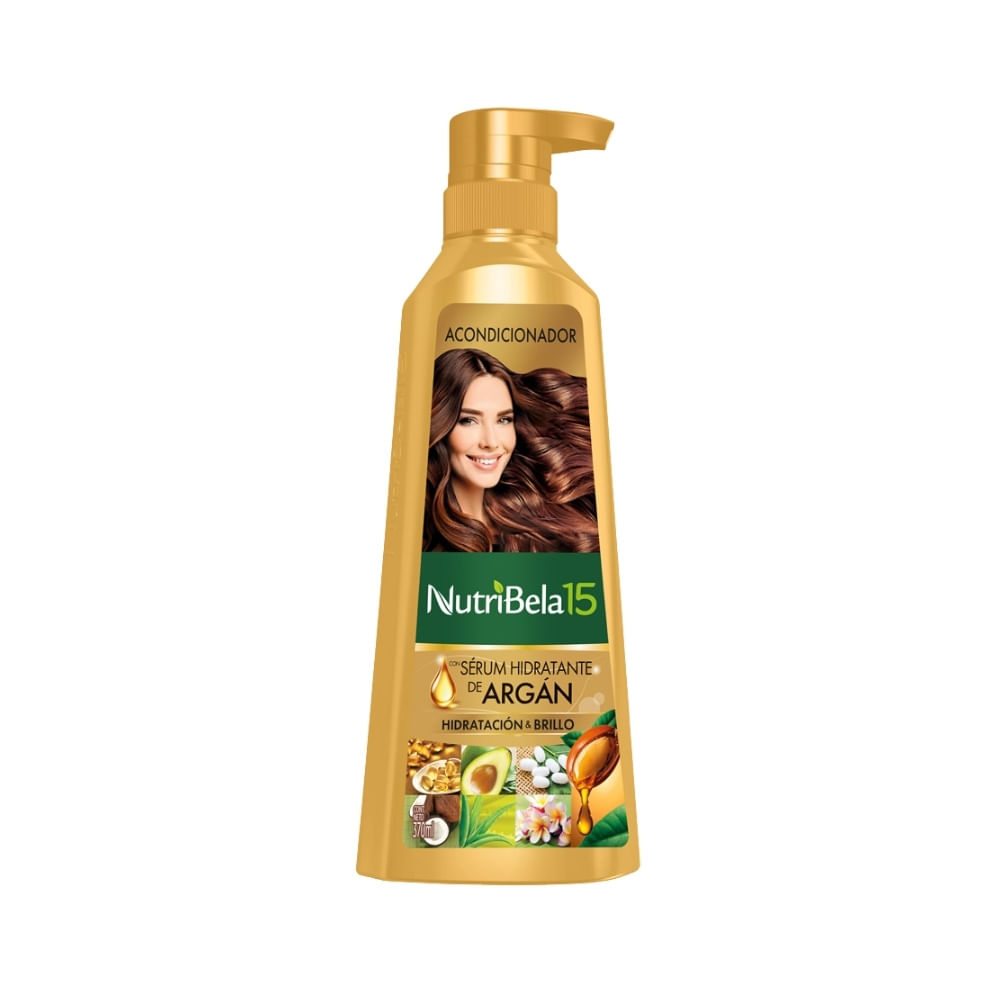 NUTRIBELA ACONDICIONADOR SERUM HIDRATANTE DE ARGAN FRASCO 370 ML
