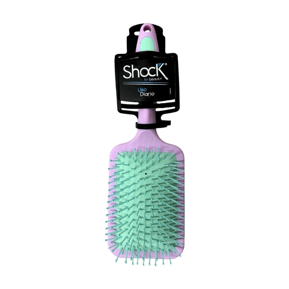 CEPILLO SHOCK PALETA LILA COMBINADO X 1 UND