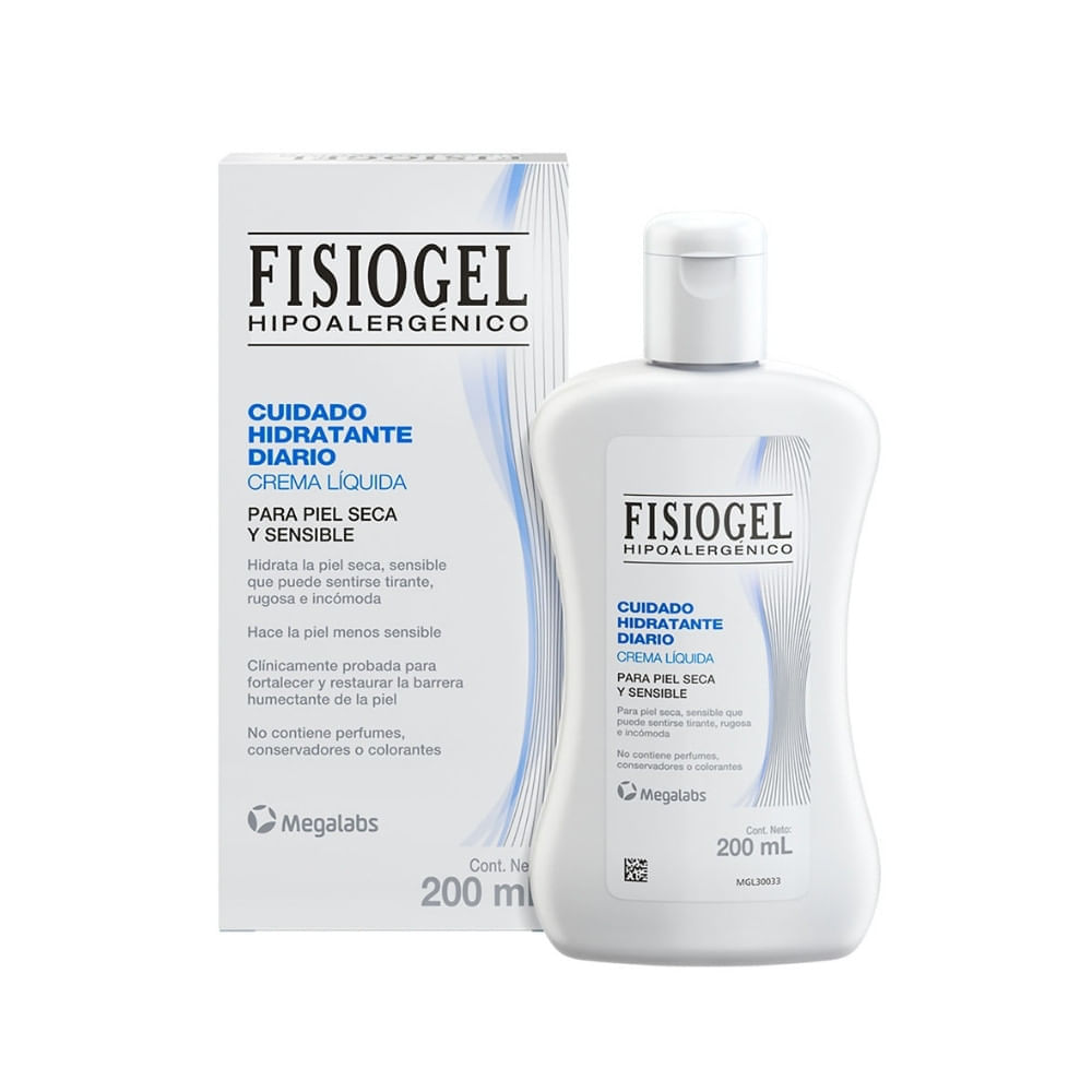 FISIOGEL CREMA LIQUIDA CAJA 200 ML