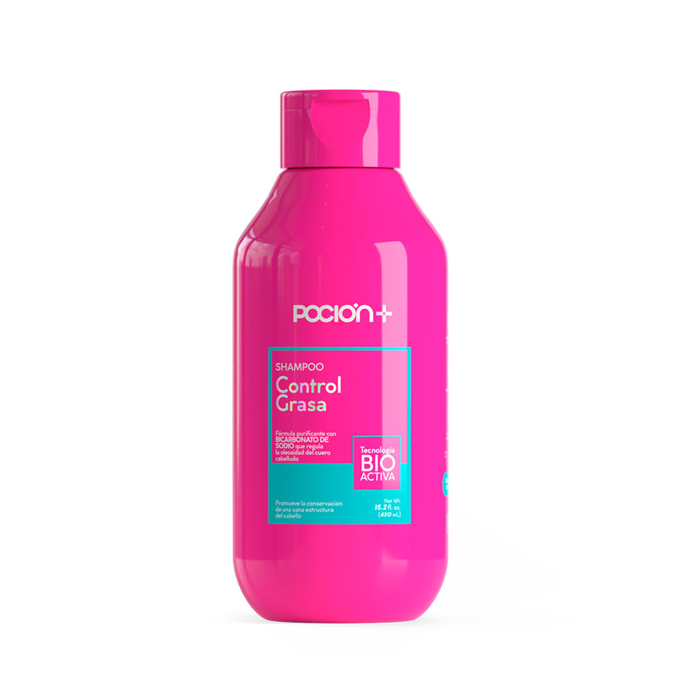 SHAMPOO CONTROL GRASA LA POCION FRASCO 450 ML