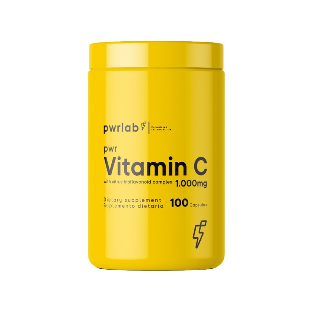PWR VITAMIN C CAPSULAS FRASCO X 100 UNDS