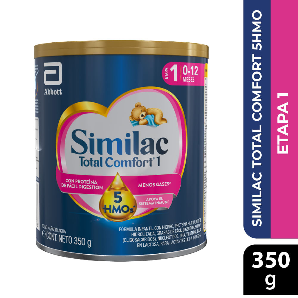 SIMILAC 1 TOTAL COMFORT 5HMO POLVO LATA 350 G