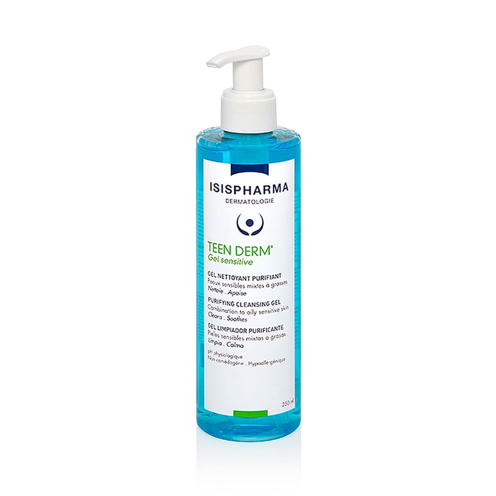TEEN DERM GEL SENSITIVE FRASCO 250 ML