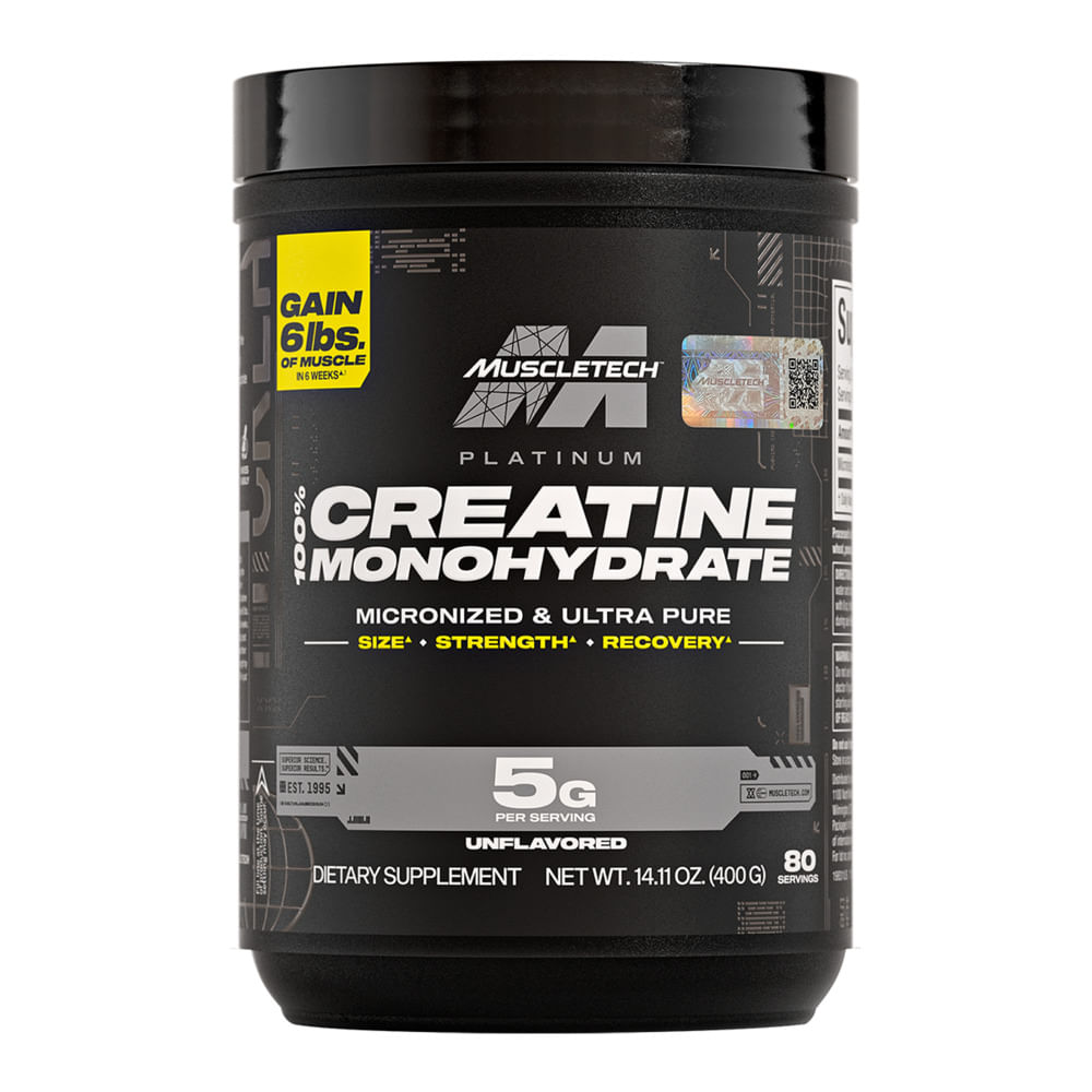 CREATINA PLATINUM 80 SERV POTE 400 G