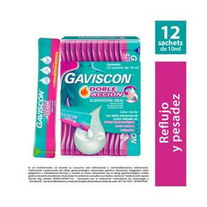 GAVISCON LIQUIDO DOBLE ACCION SACHET